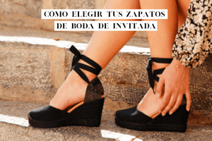 ‍Cómo elegir tus zapatos de boda como invitada - Alpargatas MIAS