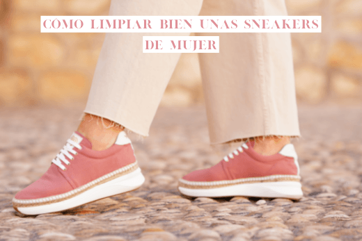 ‍Cómo limpiar bien unas sneakers de mujer - MIAS