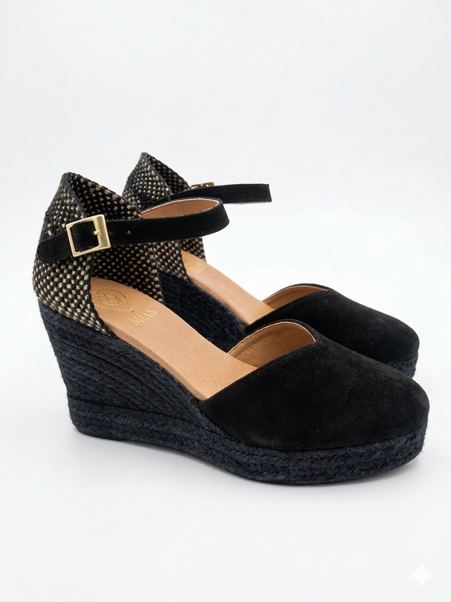 Rebeca Alpargata Ante negro