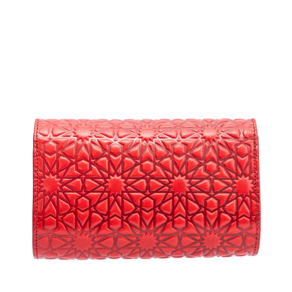 Bolso pequeño de piel Bayarcal – Rojo