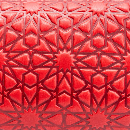 Bolso pequeño de piel Bayarcal – Rojo