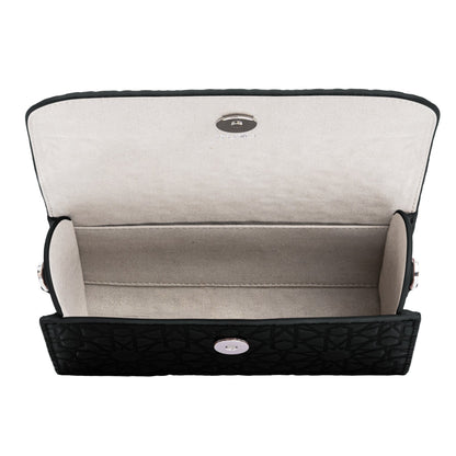 Bolso pequeño de piel Bayarcal – Negro