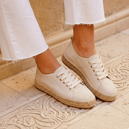 Eva – Alpargata de Serraje Sand