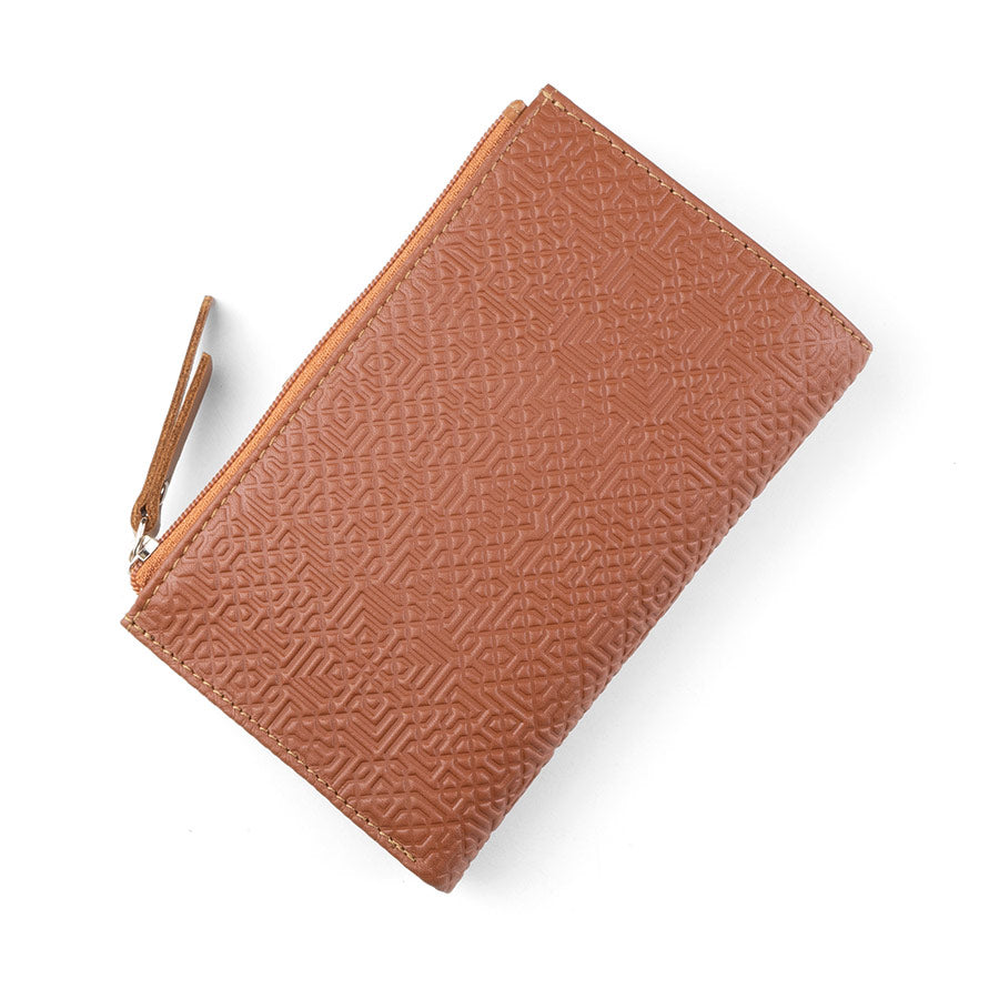 Cartera de piel para mujer Capileira – Marrón