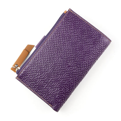 Cartera de piel para mujer Capileira – Morado