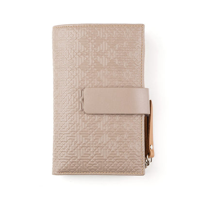 Cartera de piel para mujer Capileira – Taupe
