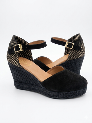 Rebeca Alpargata Ante negro