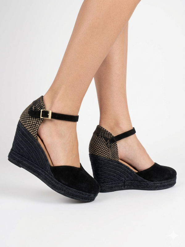 Rebeca Alpargata Ante negro