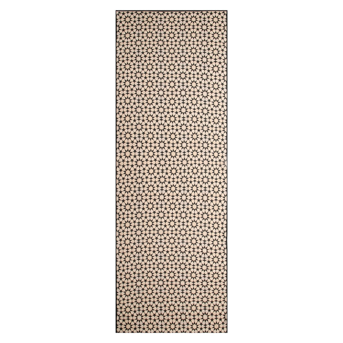 Pañuelo de modal Sahara – Beige y negro