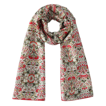 Pañuelo de seda Margaret – Inspirado en William Morris