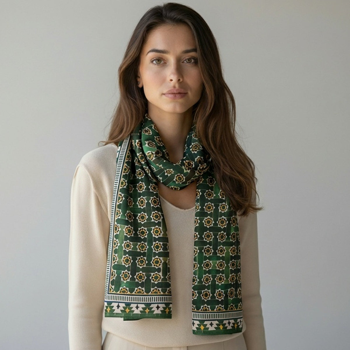 Pañuelo de modal Andalusí – Verde