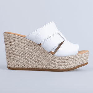 Ana - Piel Blanco - Alpargatas MIAS