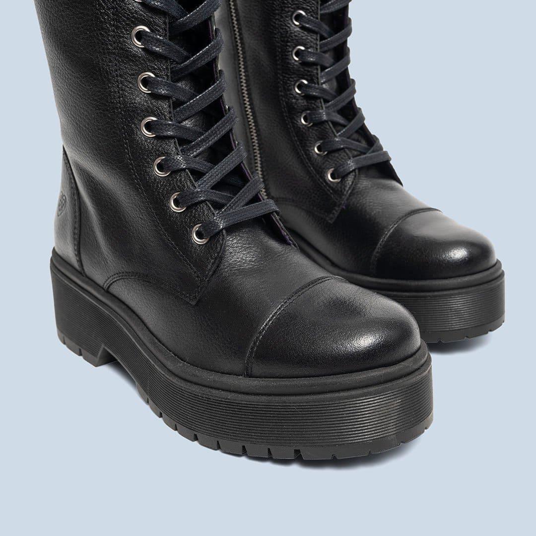 Bota Eire en napa negra, calzado hecho en España - foto 4