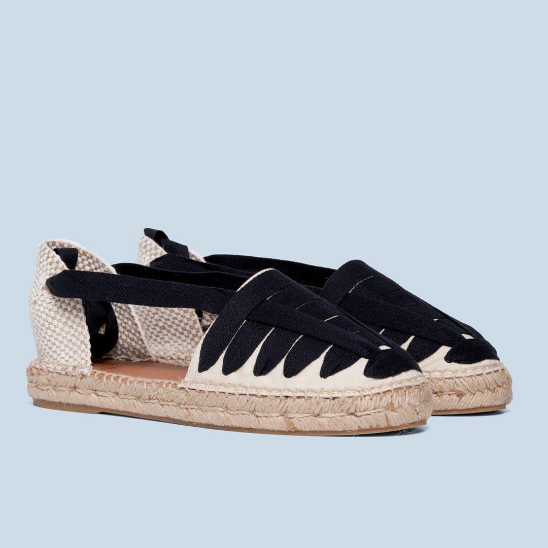 Wilma - Lona Crudo - Negro - MIAS