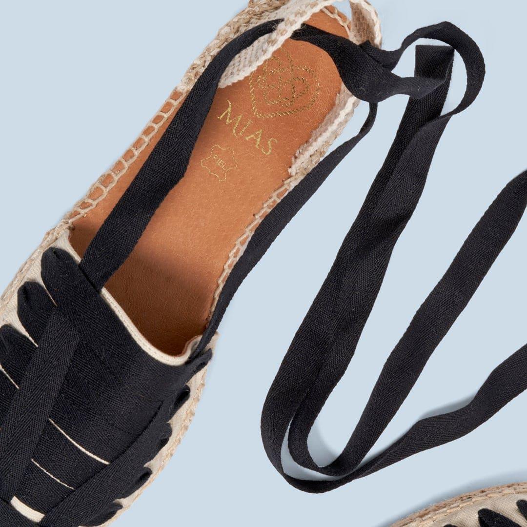 Wilma - Lona Crudo - Negro - MIAS