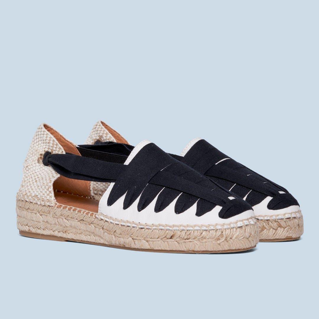 Indira - Napa Cinta Blanco-Negro - MIAS