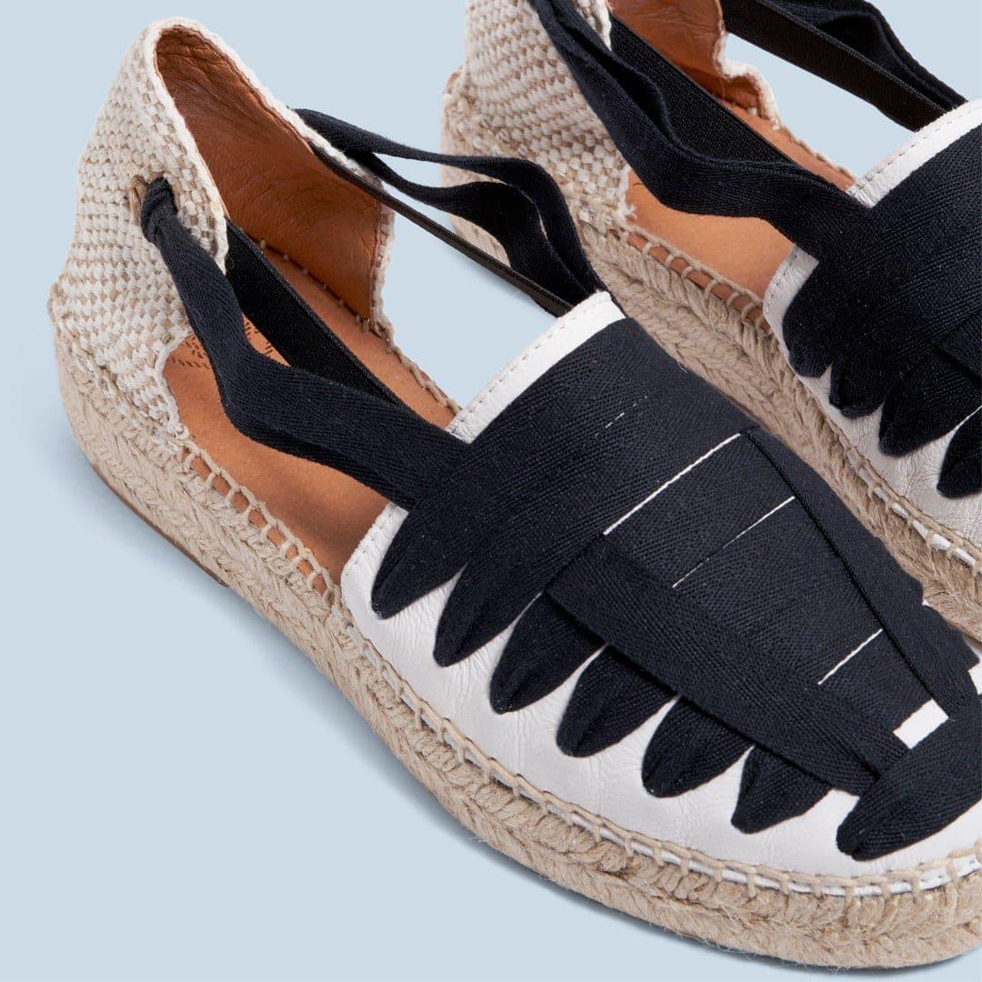 Indira - Napa Cinta Blanco-Negro - MIAS