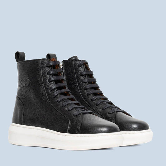 Zapatillas Botín Piel - Tamar - MIAS